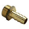Hose tail 1KH 10 stainless steel 3/8" male thread BSP